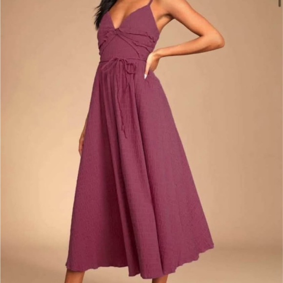Lulus XS Mauve Dress - Picture 1 of 5